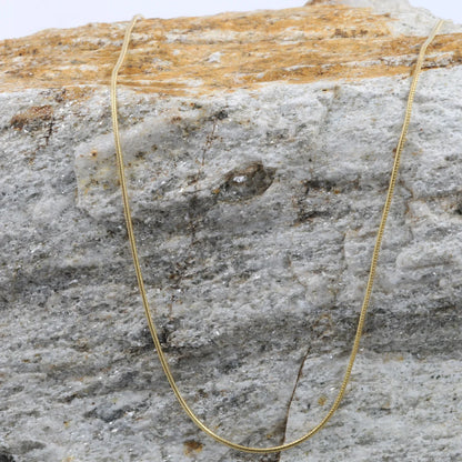 Goldkette Schlangenkette Länge 50cm - Breite 0,9mm - 333-8 Karat Gold