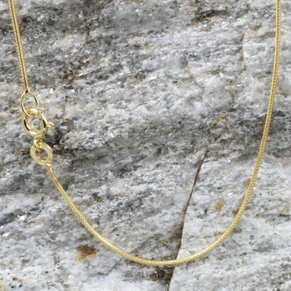 Goldkette Schlangenkette Länge 50cm - Breite 0,9mm - 333-8 Karat Gold