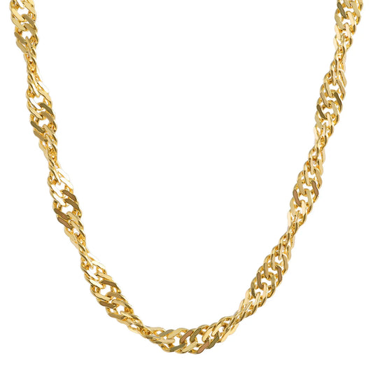 Goldkette Singapurkette Länge 50cm - Breite 2,2mm - 333-8 Karat Gold