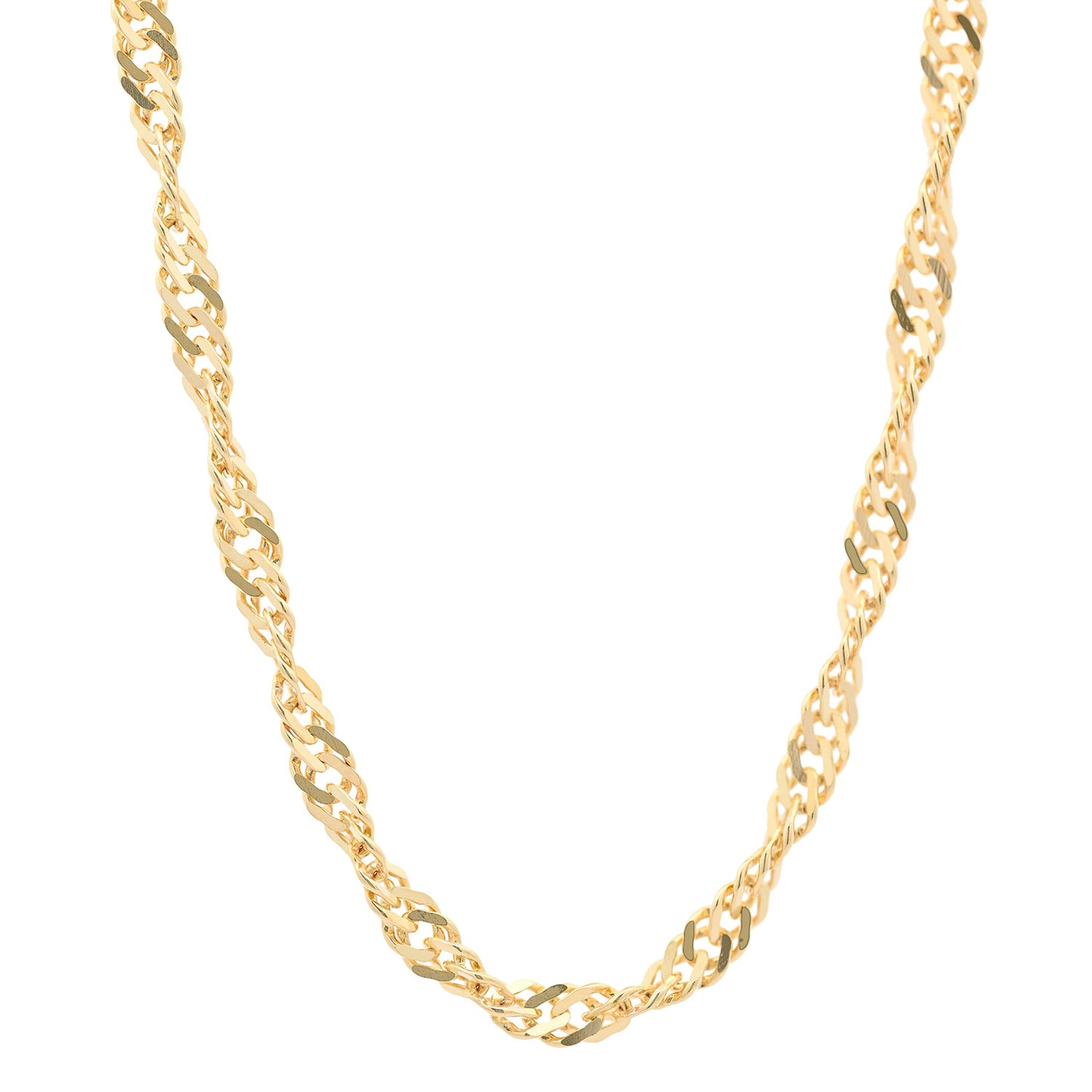 Goldkette Singapurkette Breite 2,9mm - 333-8 Karat Gold