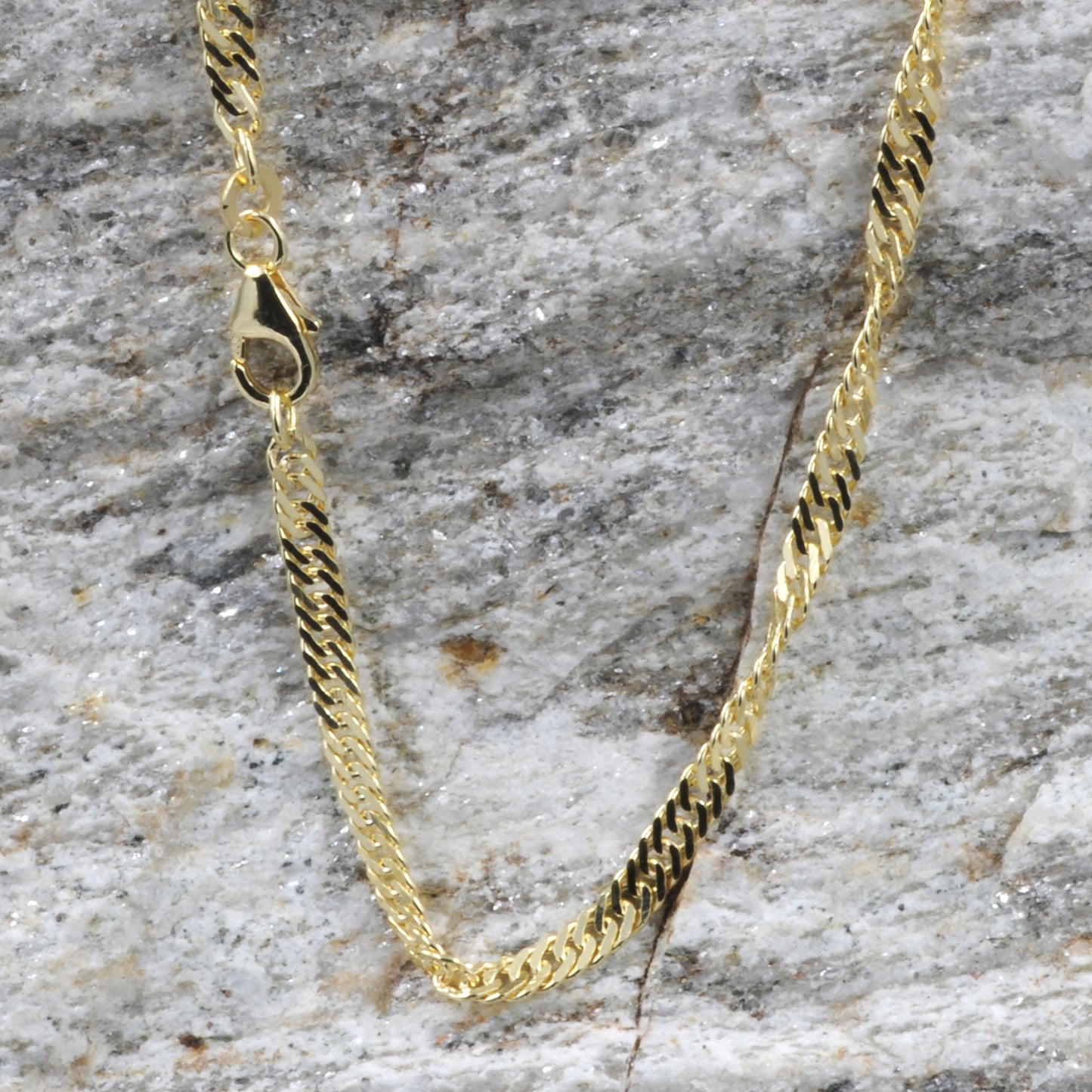 Goldkette Singapurkette Breite 2,9mm - 333-8 Karat Gold