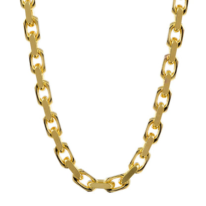 Ankerkette diamantiert Länge 18,5cm - Breite 1,8mm - 333-8 Karat Gold