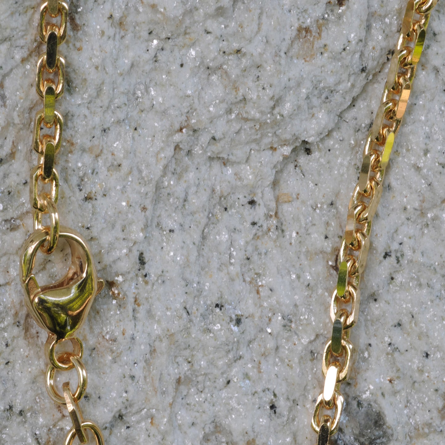 Goldkette Ankerkette diamantiert Halskette 3,0mm echt 333-8 Karat Gold