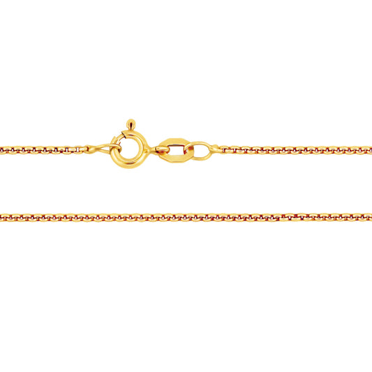 Goldkette Venezianerkette Länge 45cm - Breite 0,8mm - 333-8 Karat Gold