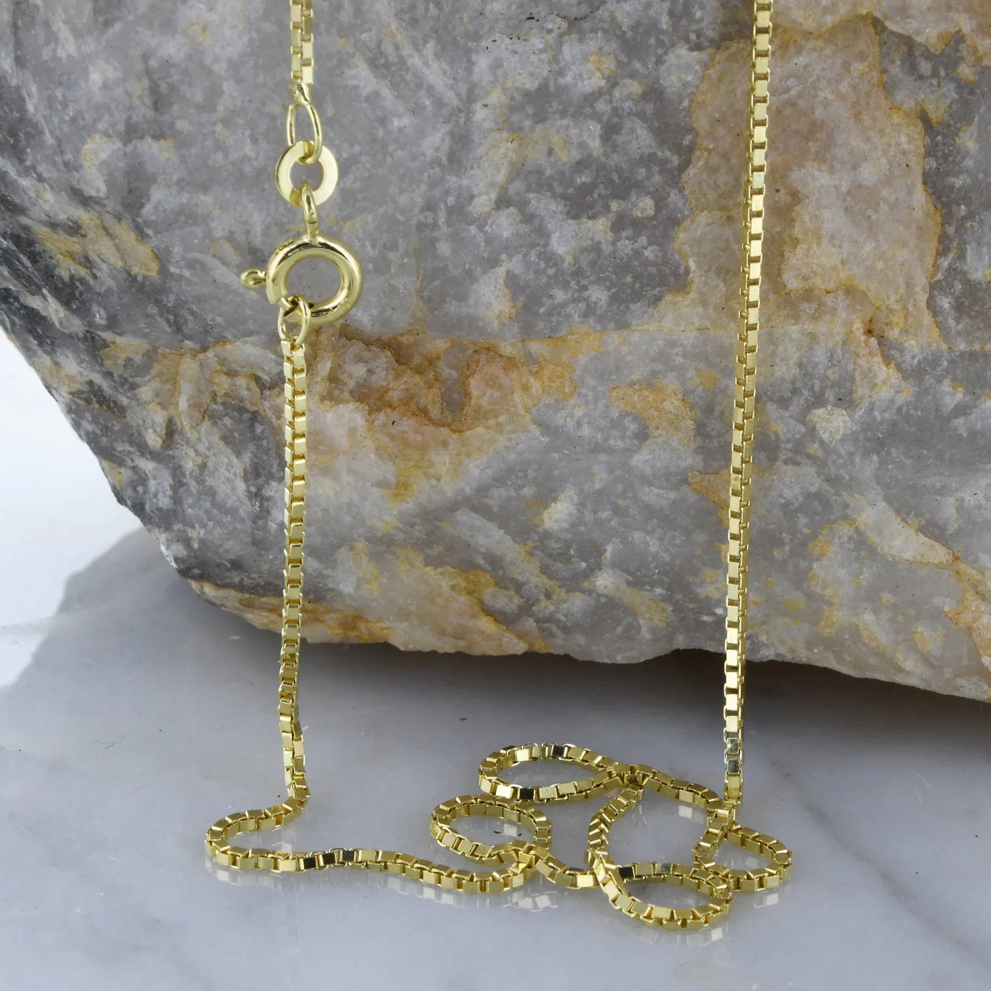 Goldkette Venezianerkette Länge 60cm - Breite 1,2mm - 333-8 Karat Gold
