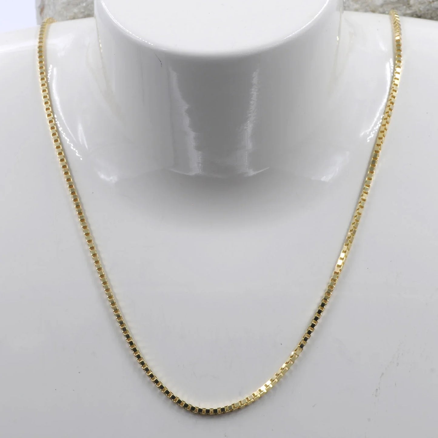 Goldkette Venezianerkette Länge 42cm - Breite 1,4mm - 333-8 Karat Gold