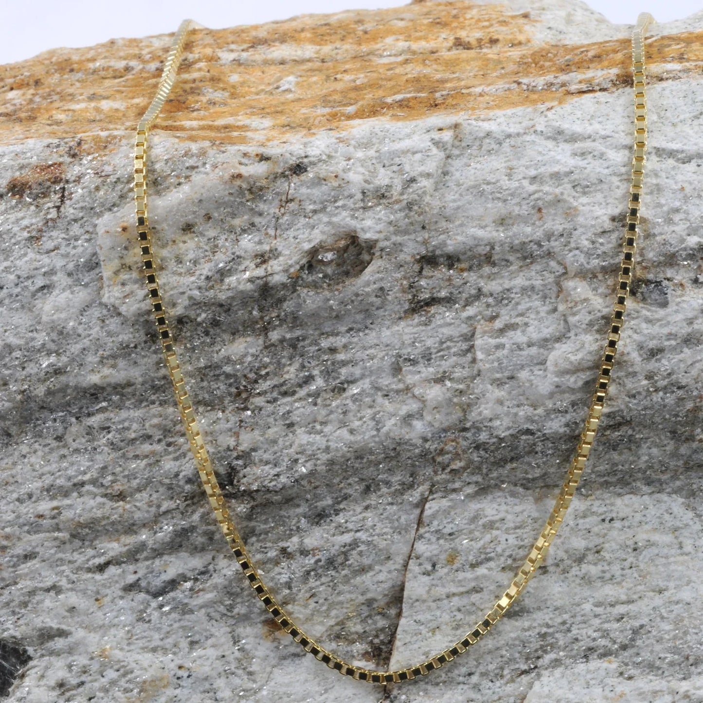 Goldkette Venezianerkette Länge 45cm - Breite 1,4mm - 333-8 Karat Gold
