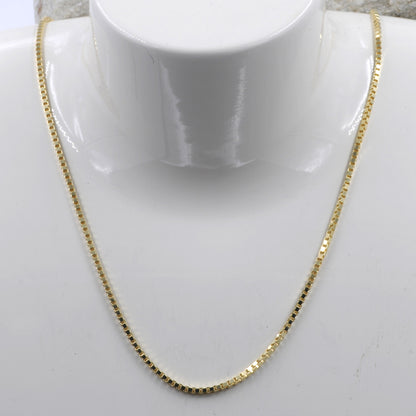Goldkette Venezianerkette Länge 60cm - Breite 1,4mm - 333-8 Karat Gold