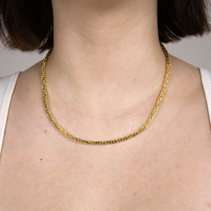Goldkette Königskette Länge 45cm - Breite 2,8mm - 333-8 Karat Gold