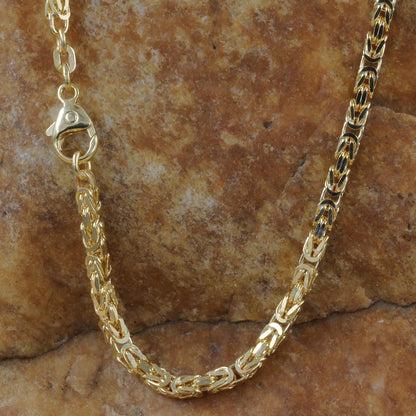 Goldkette Königskette Länge 45cm - Breite 2,8mm - 333-8 Karat Gold