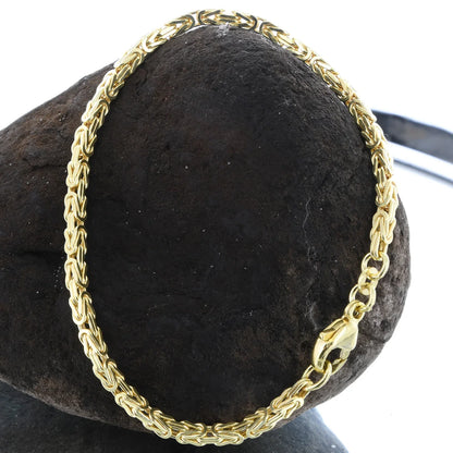 Goldkette Königskette Länge 45cm - Breite 2,8mm - 333-8 Karat Gold