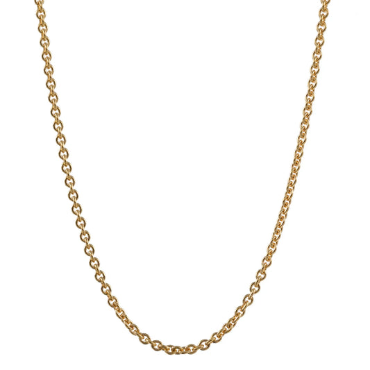 Goldkette Ankerkette Länge 42cm - Breite 0,8mm - 585-14 Karat Gold