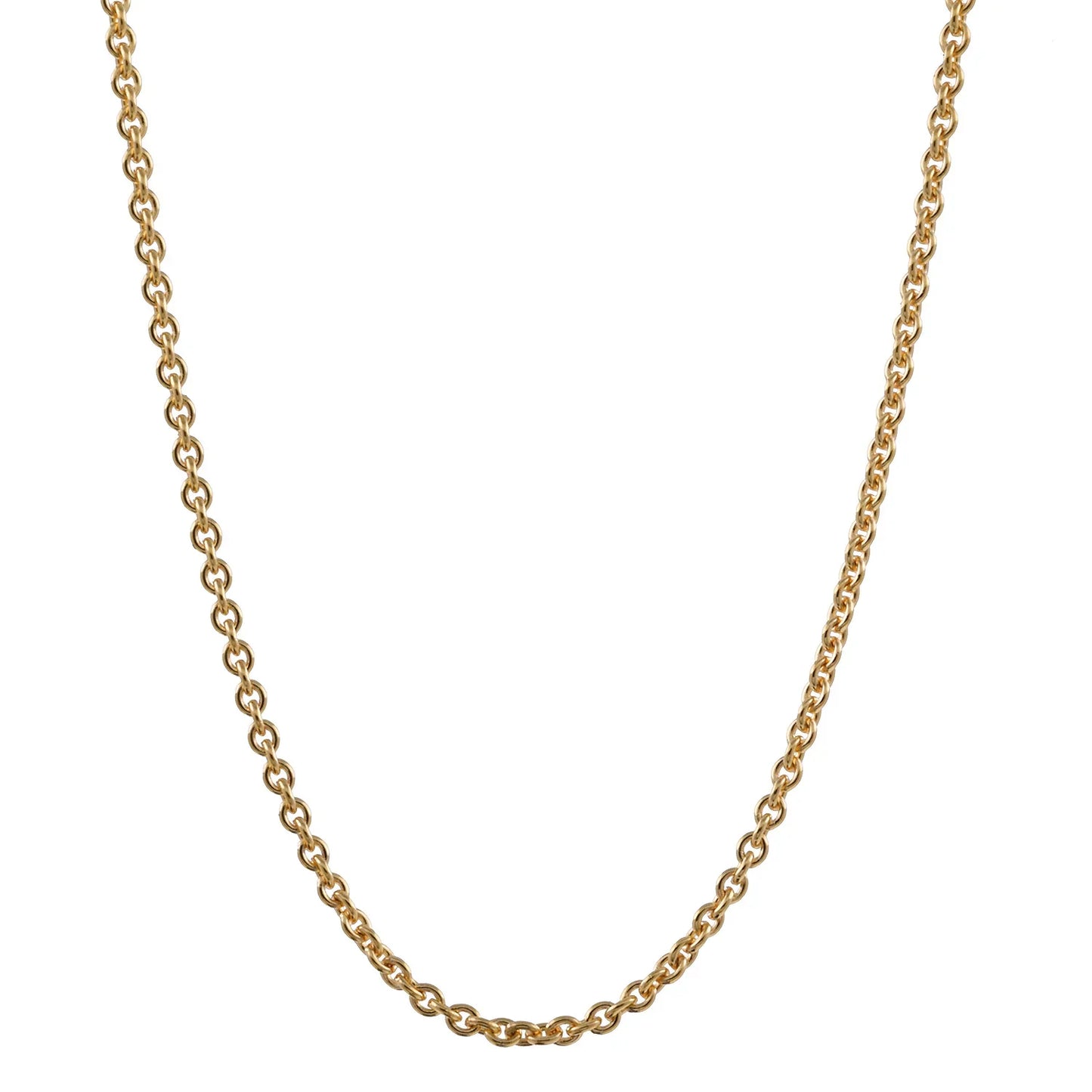 Goldkette Ankerkette Länge 45cm - Breite 0,8mm - 585-14 Karat Gold