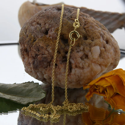 Goldkette Ankerkette Länge 55cm - Breite 1,1mm - 585-14 Karat Gold