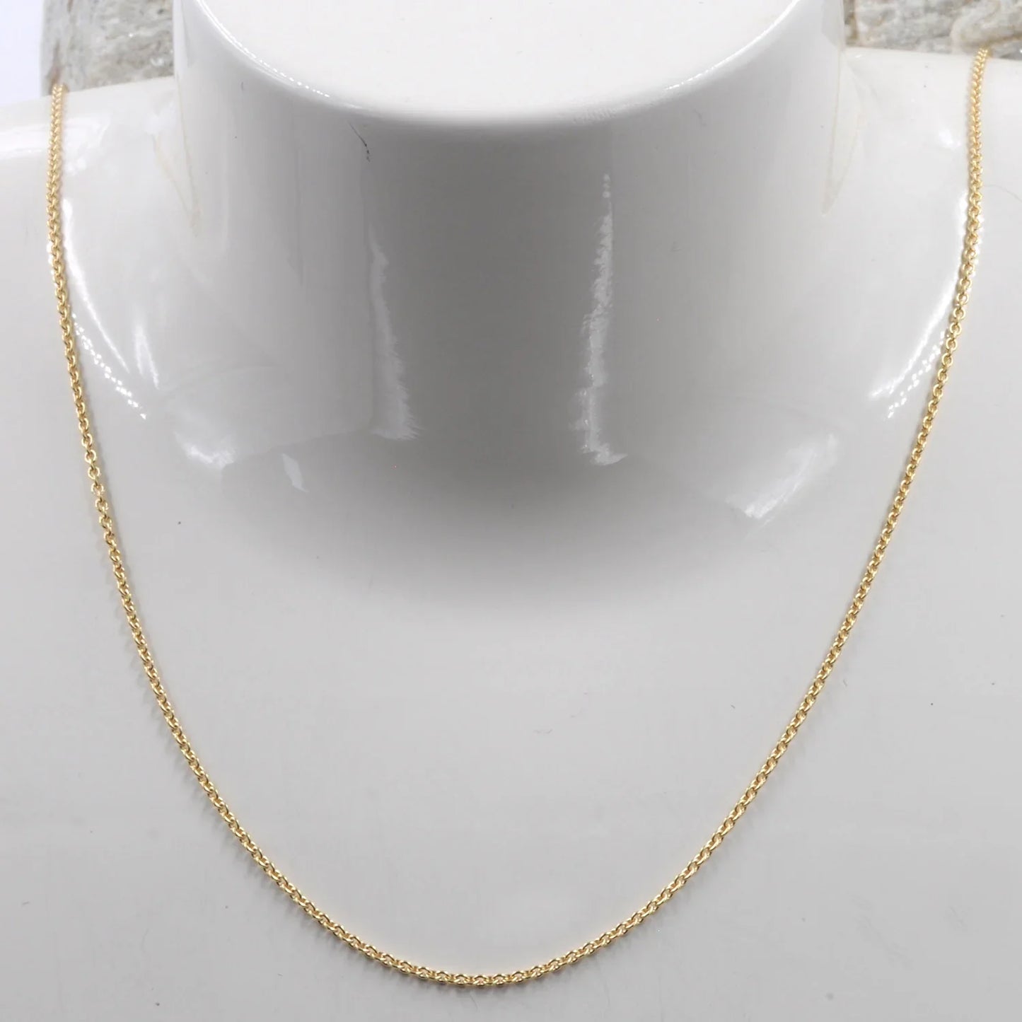 Goldkette Ankerkette Länge 55cm - Breite 1,1mm - 585-14 Karat Gold