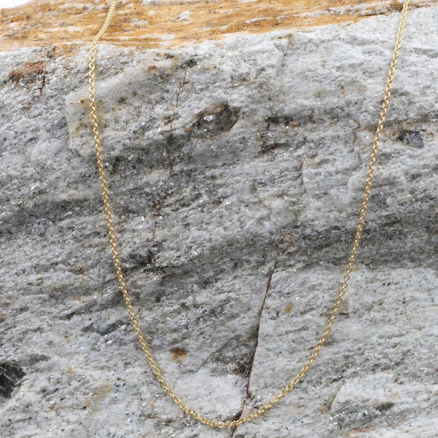 Goldkette Ankerkette Länge 55cm - Breite 1,1mm - 585-14 Karat Gold