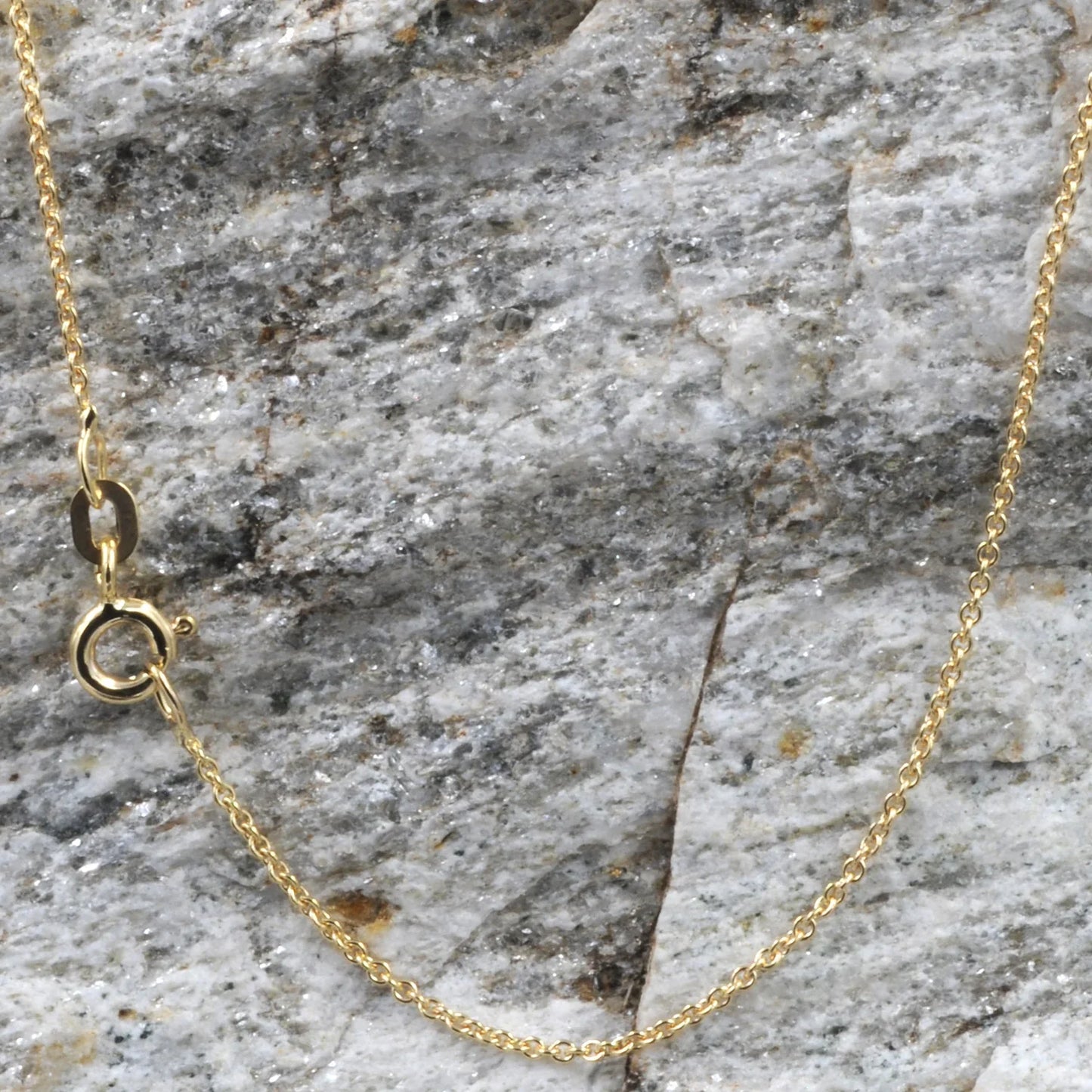Goldkette Ankerkette Länge 55cm - Breite 1,1mm - 585-14 Karat Gold