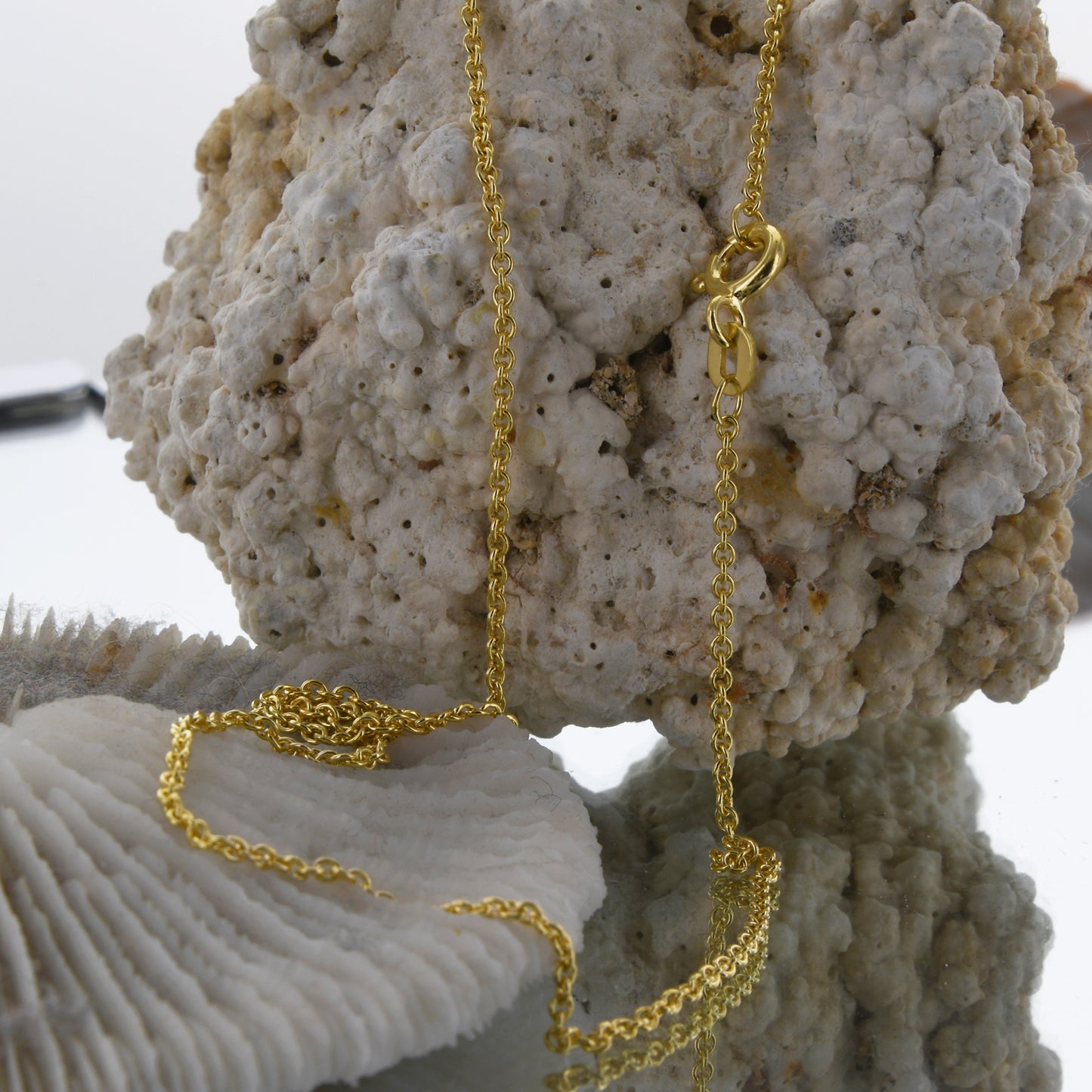 Goldkette Ankerkette Breite 1,3mm - 585-14 Karat Gold
