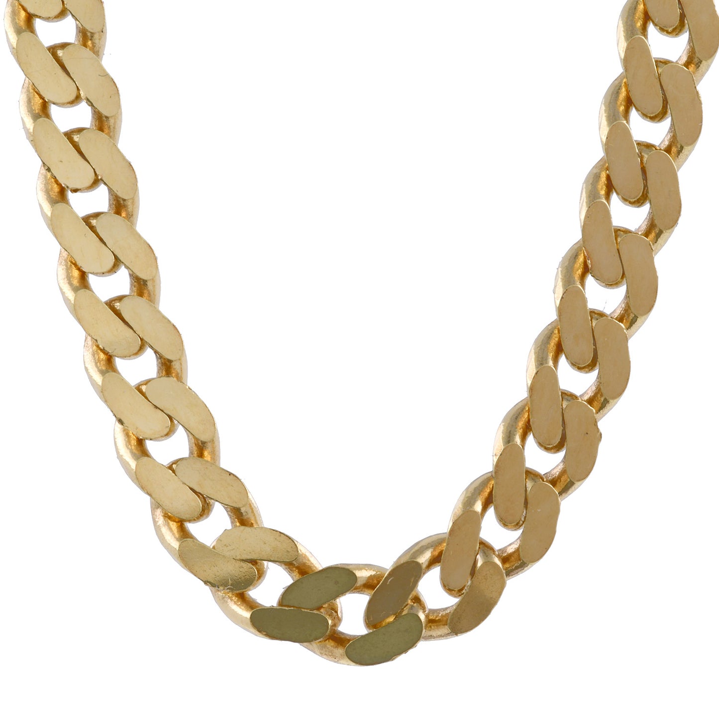 Goldkette Panzerkette Länge 45cm - Breite 3,4mm - 585-14 Karat Gold