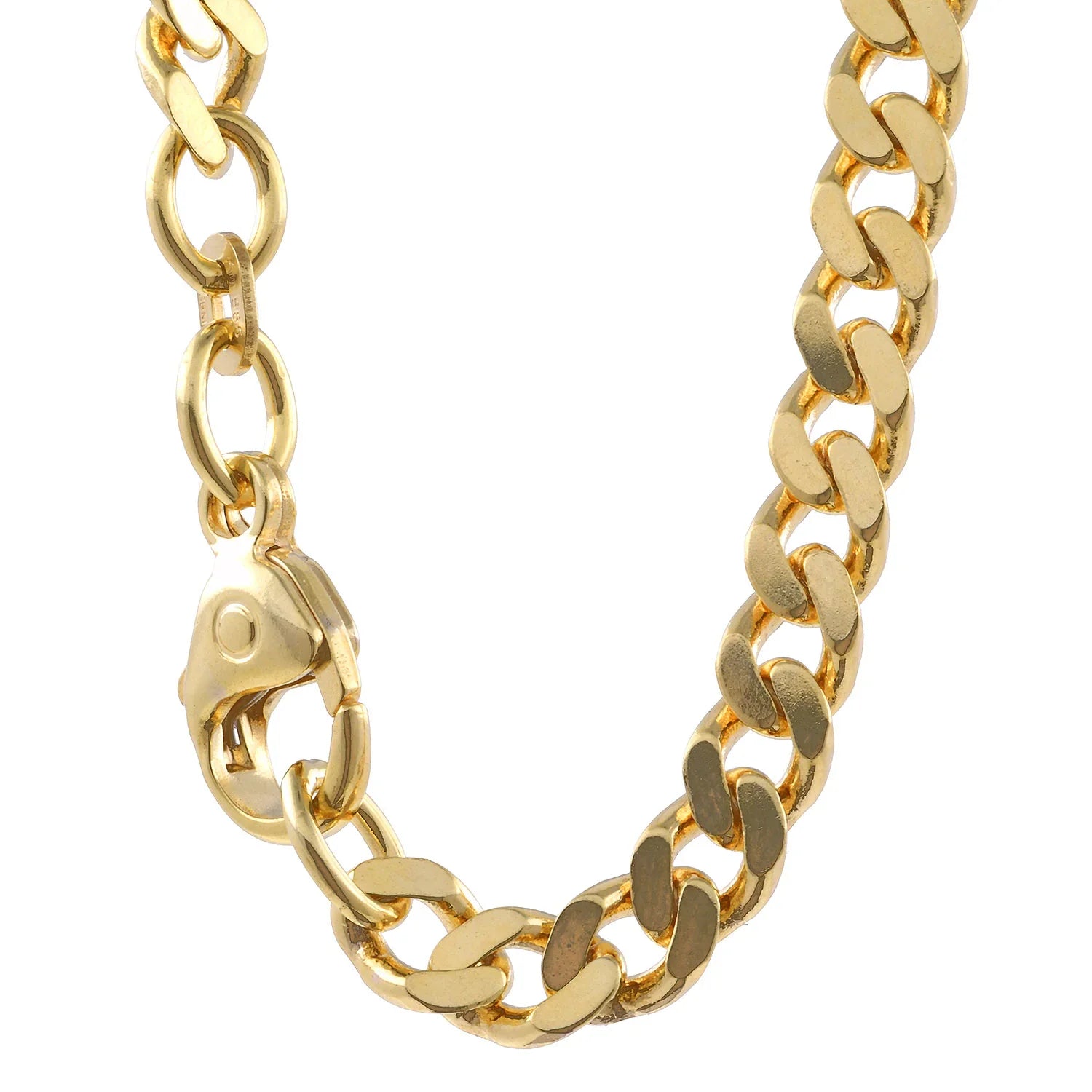 4,7 mm 50 cm 585 - 14 Karat Gold Halskette Panzerkette massiv Gold hochwertige Goldkette  28,4 g
