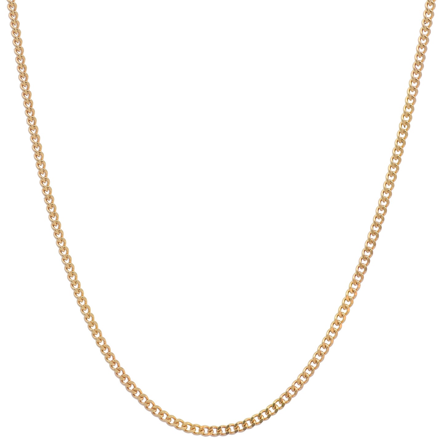 Goldkette Panzerkette Halskette Breite 0,8 mm massiv 585-14 Karat Gold