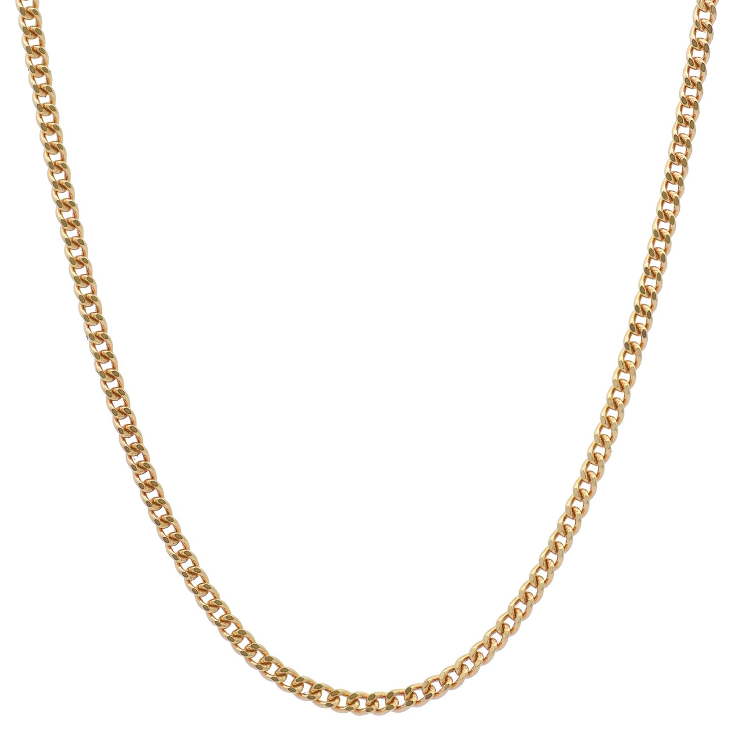 Goldkette Panzerkette Halskette Breite 1,1 mm massiv 585-14 Karat Gold