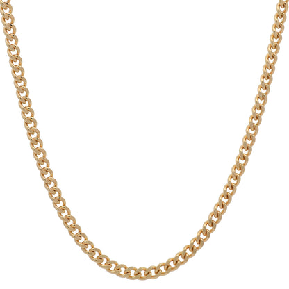 Goldkette Panzerkette Halskette Breite 1,4 mm massiv 585-14 Karat Gold