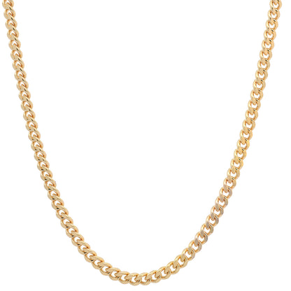 Goldkette Panzerkette Halskette Breite 1,6 mm massiv 585-14 Karat Gold