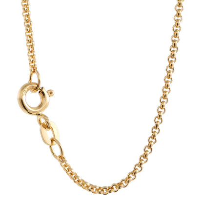 Goldkette Erbskette Länge 50cm - Breite 1,5mm - 585-14 Karat Gold