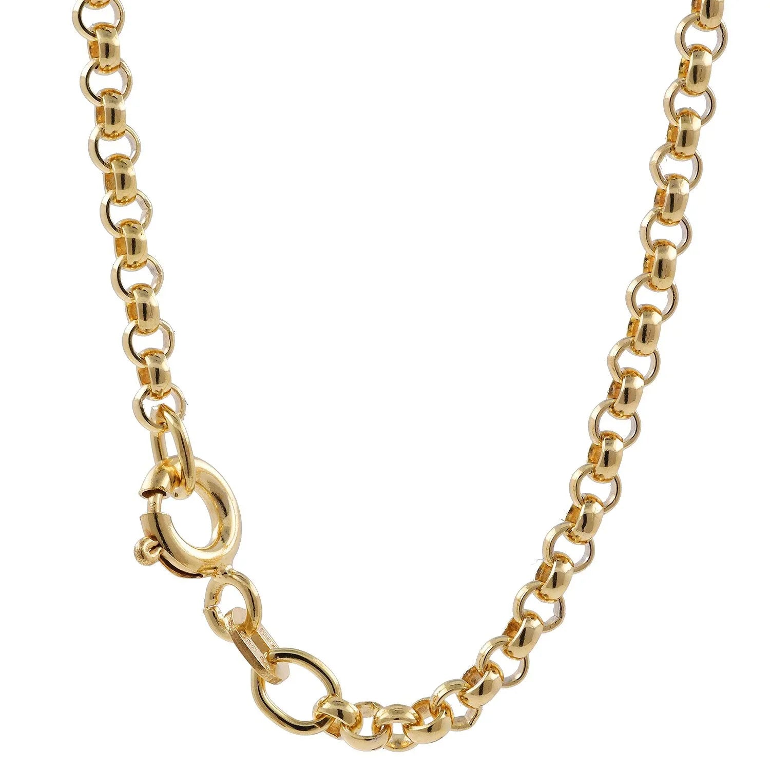 2,5 mm 585 - 14 Karat Gold Halskette Erbskette massiv Gold hochwertige Goldkette  - Länge nach Wahl