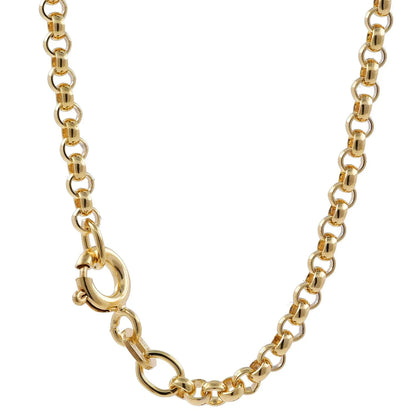2,5 mm 585 - 14 Karat Gold Halskette Erbskette massiv Gold hochwertige Goldkette  - Länge nach Wahl