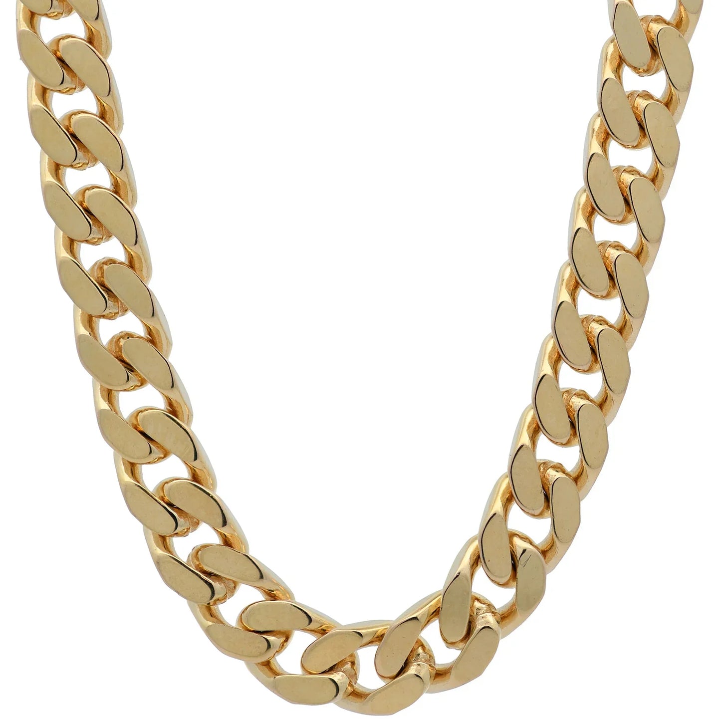 Panzerkette Halskette Breite 6,0 mm - 585 - 14 Karat Gold Auswahl