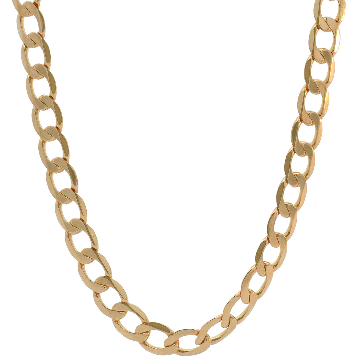 Panzerkette Halskette Breite 3,3 mm - 585 - 14 Karat Gold Auswahl