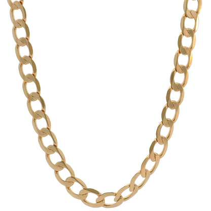 Panzerkette Halskette Breite 3,3 mm - 585 - 14 Karat Gold Auswahl