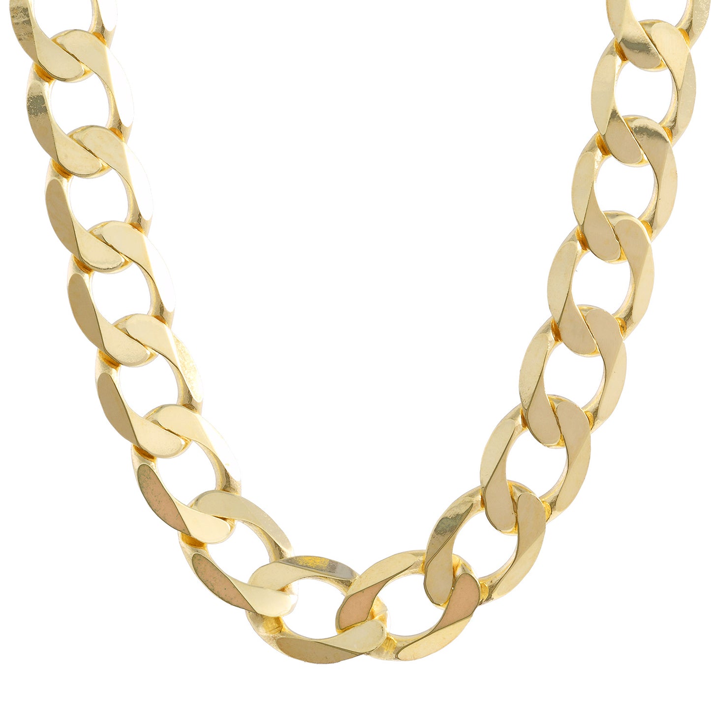 5,0 mm 19 cm 585 - 14 Karat Gold Armkette Panzerkette massiv Gold hochwertige Goldkette 6 g