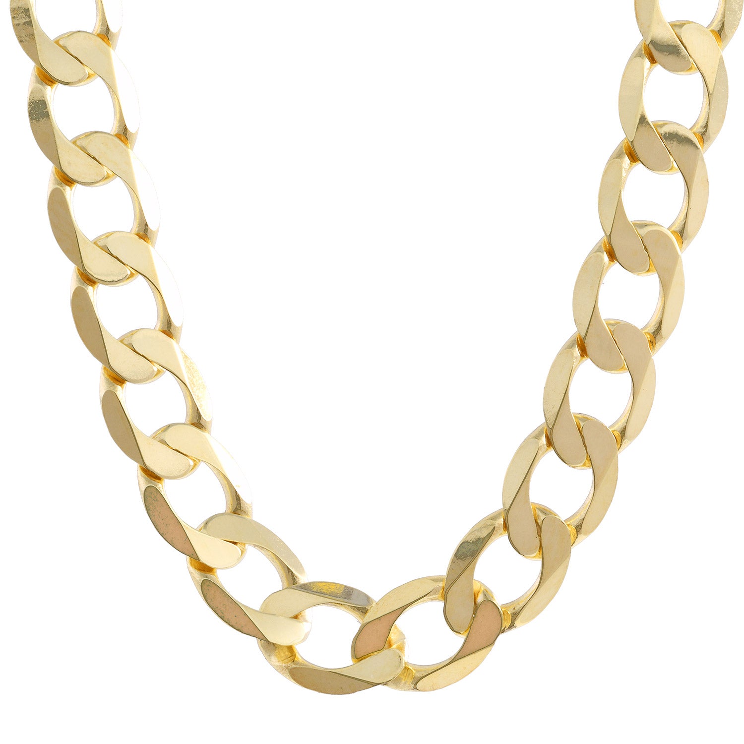 5,0 mm 19 cm 585 - 14 Karat Gold Armkette Panzerkette massiv Gold hochwertige Goldkette 6 g