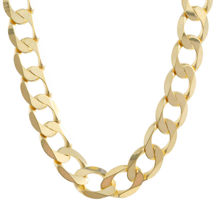 5,0 mm 19 cm 585 - 14 Karat Gold Armkette Panzerkette massiv Gold hochwertige Goldkette 6 g