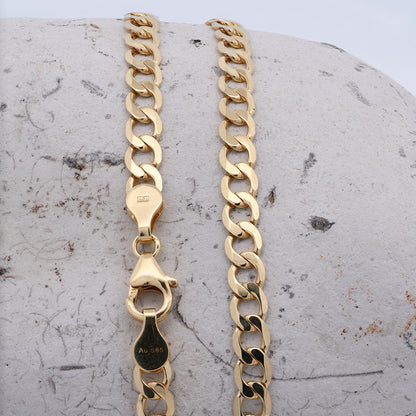 Goldarmband Panzerkette Armkette Breite 5,0 mm weit 585 -14 Karat Gold