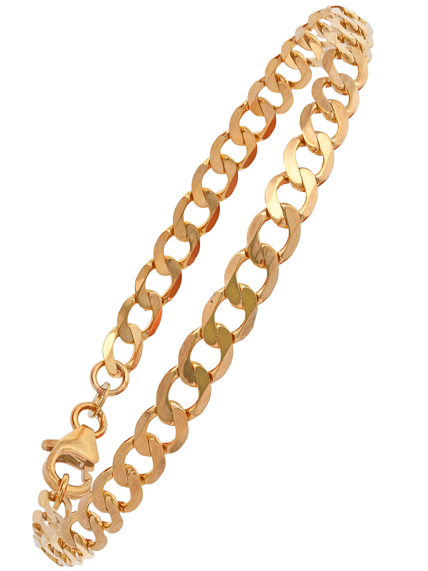 Goldarmband Panzerkette Armkette Breite 5,0 mm weit 585 -14 Karat Gold