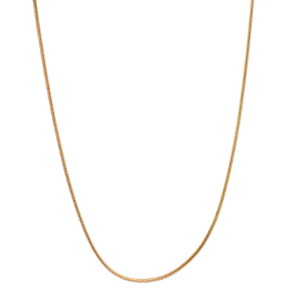 Goldkette Schlangenkette Breite 0,8mm - 585-14 Karat Gold