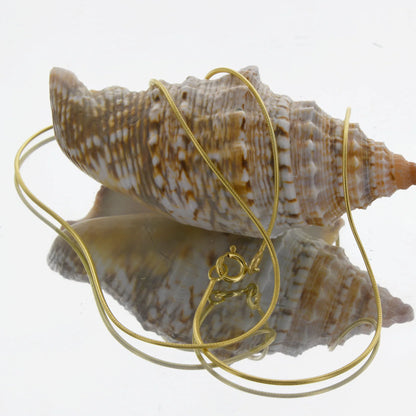 Goldkette Schlangenkette Breite 0,8mm - 585-14 Karat Gold