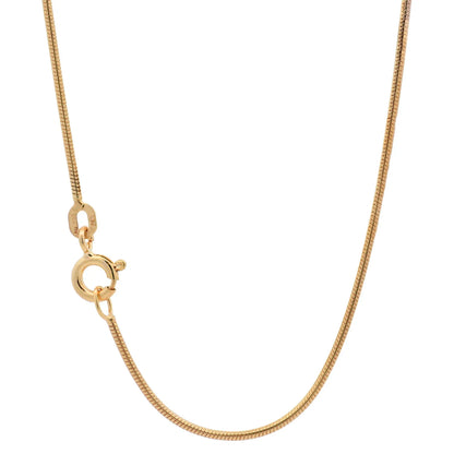 Goldkette Schlangenkette Breite 1,1mm - 585-14 Karat Gold