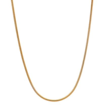 Goldkette Schlangenkette Breite 1,1mm - 585-14 Karat Gold