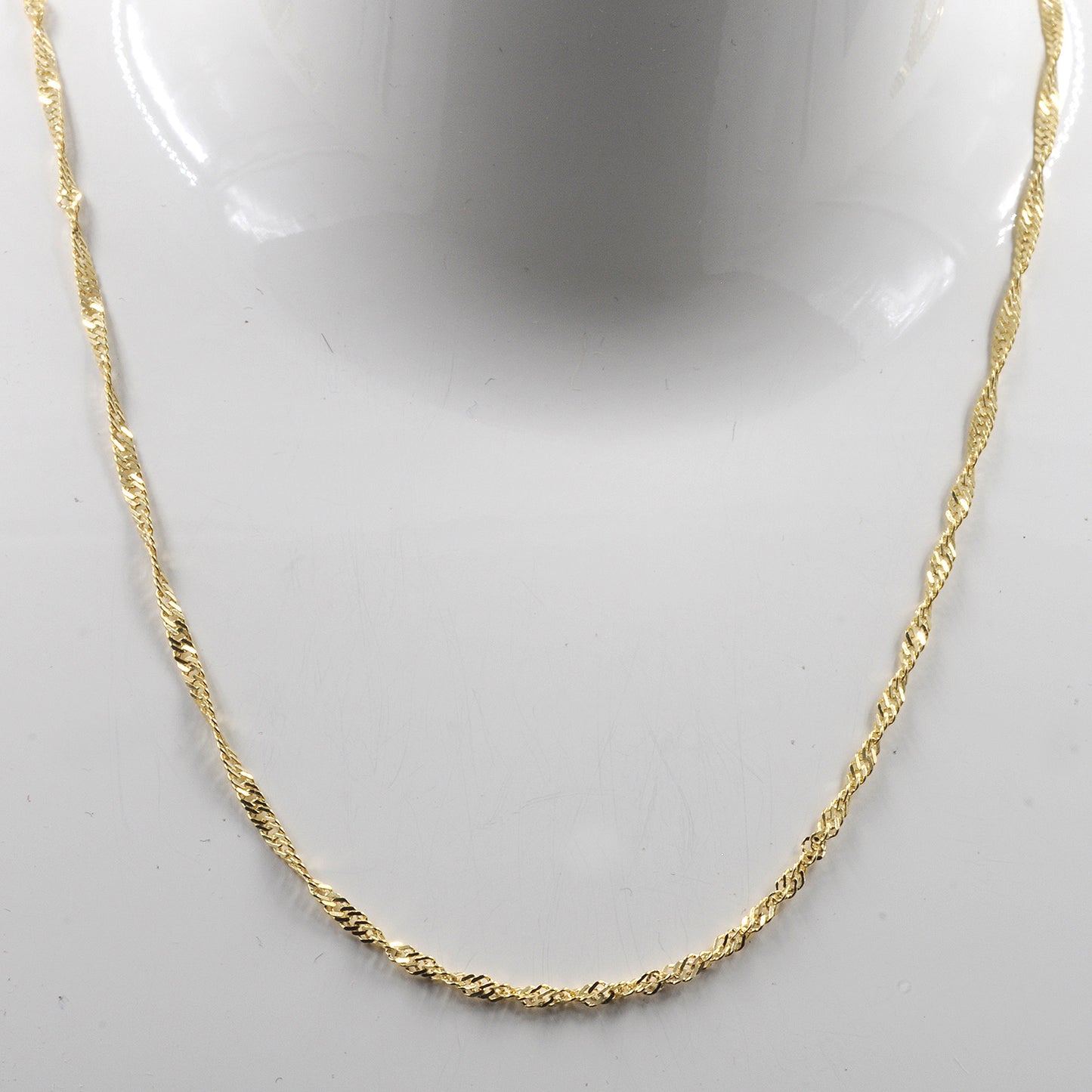 Goldkette Singapurkette Breite 1,8mm - 585-14 Karat Gold