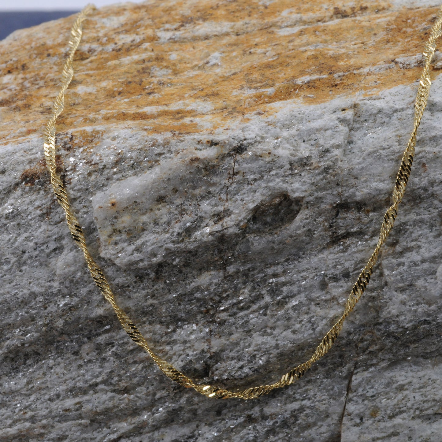 Goldkette Singapurkette Breite 1,8mm - 585-14 Karat Gold