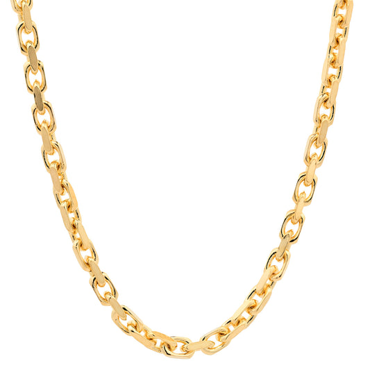 Goldkette Ankerkette diamantiert Halskette 2,0 mm 585 - 14 Karat Gold