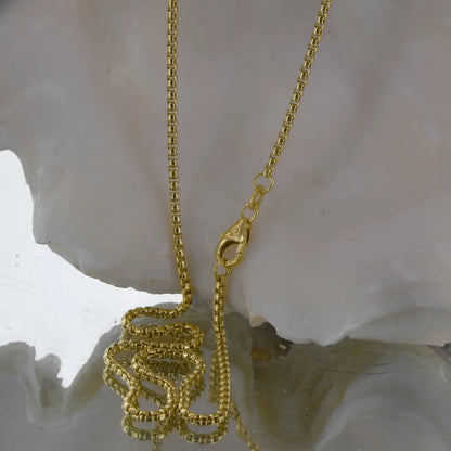 1,5 mm 40 cm 585 - 14 Karat Gold Halskette Venezianerkette massiv Gold hochwertige Goldkette  5,5 g
