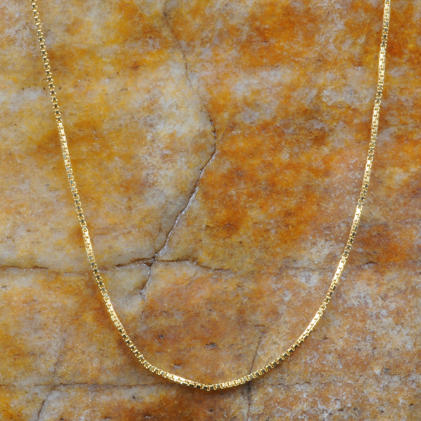 Goldkette Venezianerkette Länge 34cm - Breite 0,7mm - 585-14 Karat Gol