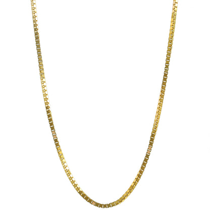 Goldkette Venezianerkette Länge 34cm - Breite 0,7mm - 585-14 Karat Gol