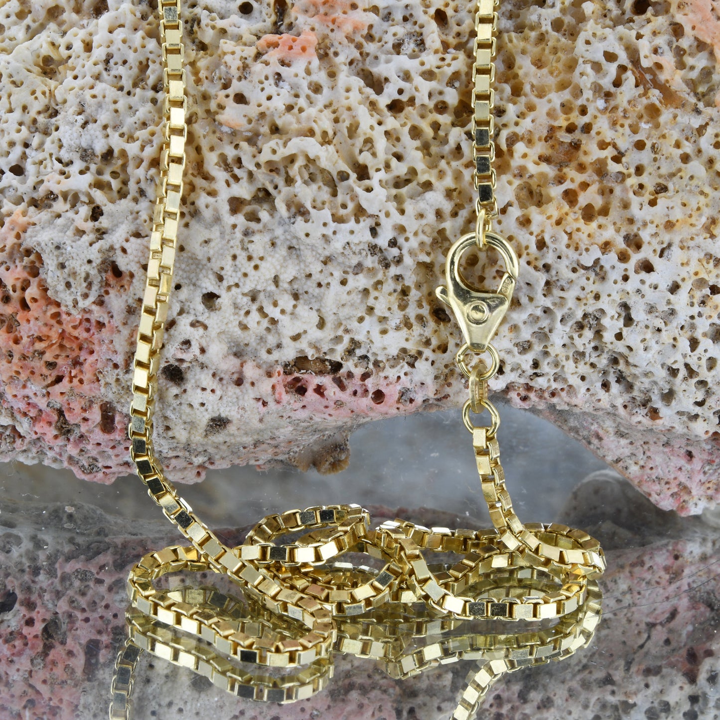 Goldkette Venezianerkette Länge 55cm - Breite 1,8mm - 585-14 Karat Gol